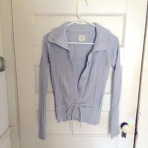 H&M Grey Knit Cardigan